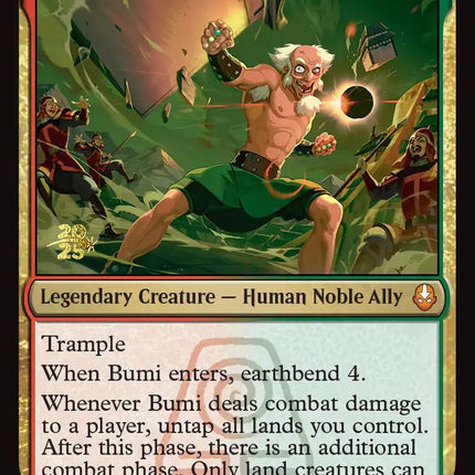 Bumi, Unleashed [Avatar: The Last Airbender Prerelease Cards]