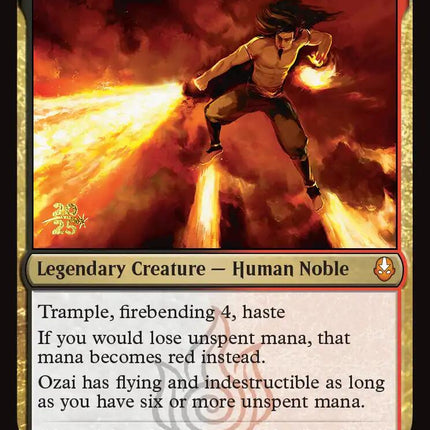 Ozai, the Phoenix King [Avatar: The Last Airbender Prerelease Cards]