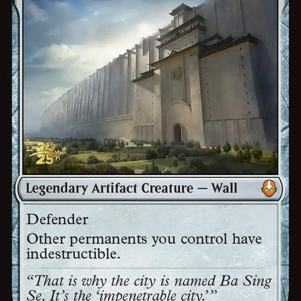 The Walls of Ba Sing Se [Avatar: The Last Airbender Prerelease Cards]