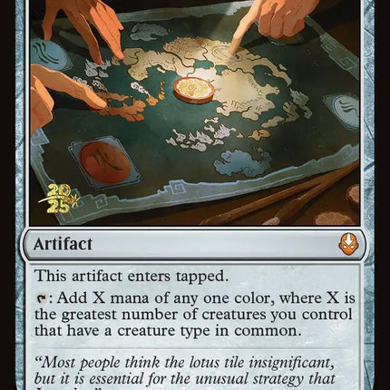 White Lotus Tile [Avatar: The Last Airbender Prerelease Cards]