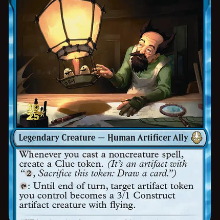 The Mechanist, Aerial Artisan [Avatar: The Last Airbender Prerelease Cards]