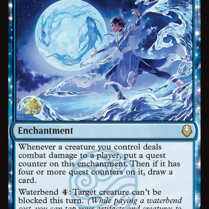 Waterbender Ascension [Avatar: The Last Airbender Prerelease Cards]