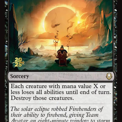 Day of Black Sun [Avatar: The Last Airbender Prerelease Cards]