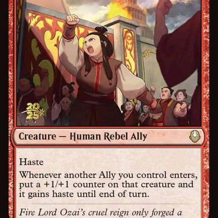 Wartime Protestors [Avatar: The Last Airbender Prerelease Cards]