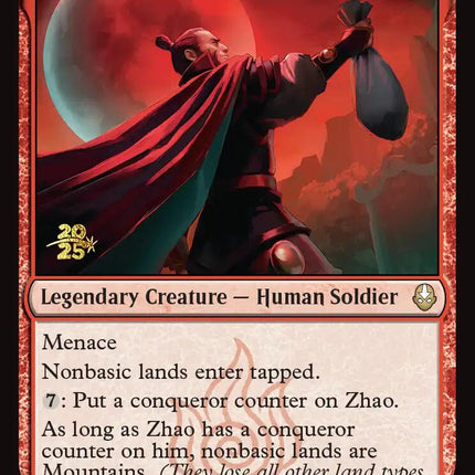 Zhao, the Moon Slayer [Avatar: The Last Airbender Prerelease Cards]