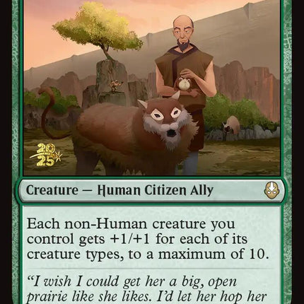 Diligent Zookeeper [Avatar: The Last Airbender Prerelease Cards]