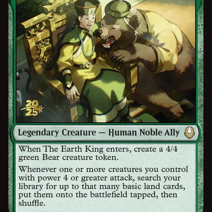 The Earth King [Avatar: The Last Airbender Prerelease Cards]