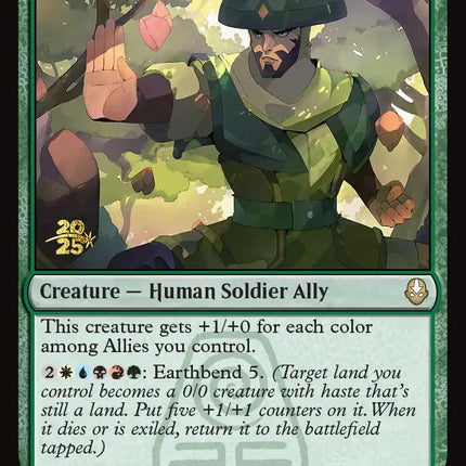 Earthen Ally [Avatar: The Last Airbender Prerelease Cards]