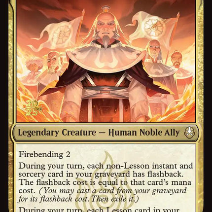 Iroh, Grand Lotus [Avatar: The Last Airbender Prerelease Cards]