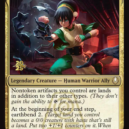 Toph, the First Metalbender [Avatar: The Last Airbender Prerelease Cards]