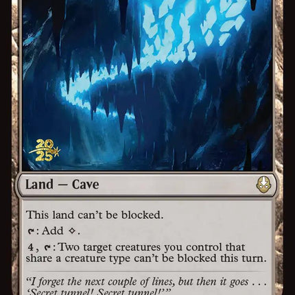 Secret Tunnel [Avatar: The Last Airbender Prerelease Cards]