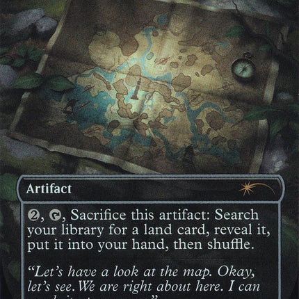 Expedition Map (Rainbow Foil) [Secret Lair Drop Series]