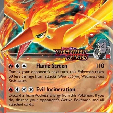 Team Rocket's Moltres ex (031/182) (Destined Rivals Stamp) [Miscellaneous Cards]
