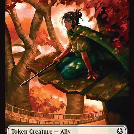 Ally (0004) // Clue (0015) Double-Sided Token [Avatar: The Last Airbender Tokens]