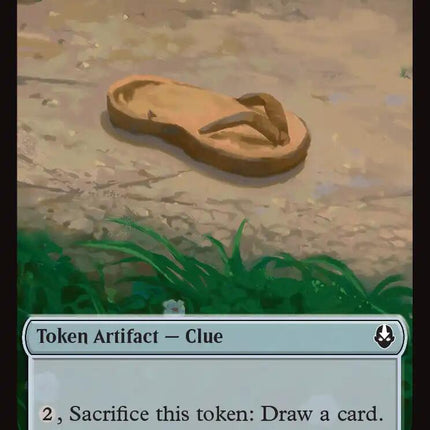 Ally (0005) // Clue (0014) Double-Sided Token [Avatar: The Last Airbender Tokens]