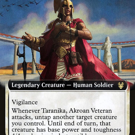Taranika, Akroan Veteran (Extended Art) [Theros Beyond Death]