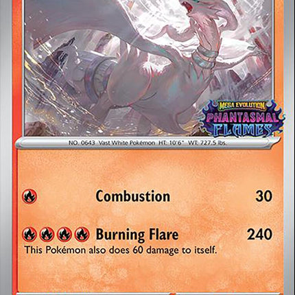 Reshiram (017/094) (Phantasmal Flames Stamped) [Mega Evolution: Phantasmal Flames]