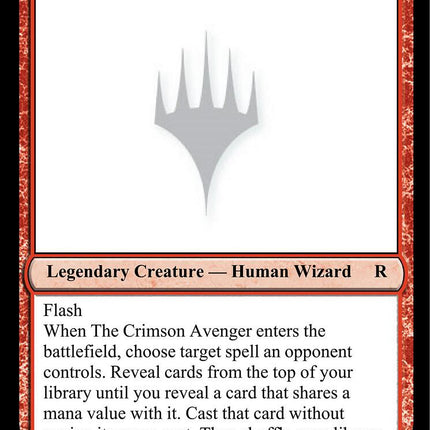 The Crimson Avenger [Unknown Event]
