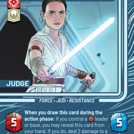 Rey - With Palpatine's Power (13) (13) [Judge Promos]