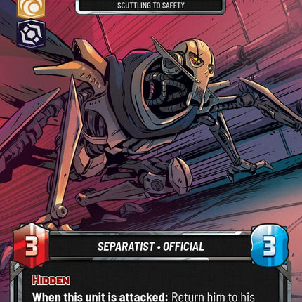 General Grievous - Scuttling to Safety (47) (47) [Sector and Regional Promos: Season 1]