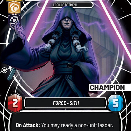 Darth Traya - Lord of Betrayal (Champion) (108) (108) [Sector and Regional Promos: Season 1]