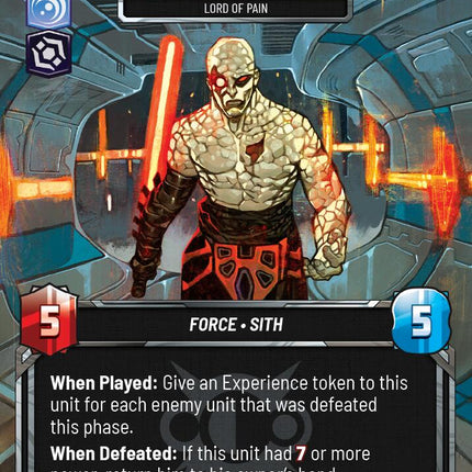 Darth Sion - Lord of Pain (71) (71) [Sector and Regional Promos: Season 1]