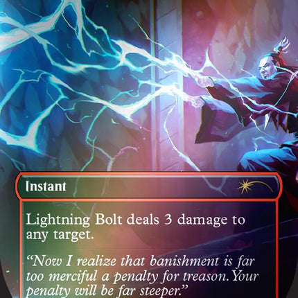 Lightning Bolt (2289) (Rainbow Foil) [Secret Lair Drop Series]