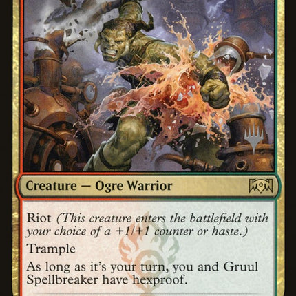 Gruul Spellbreaker (Promo Pack) [Ravnica Allegiance Promos]