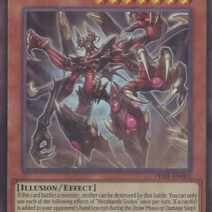 Hecahands Godos (Super Rare) [PHRE-EN003] Super Rare