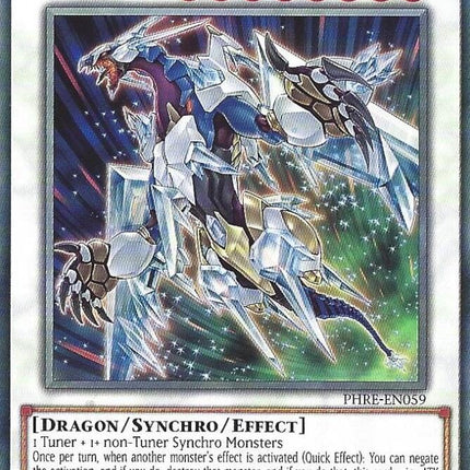 Crystal Wing Synchro Dragon [PHRE-EN059] Rare