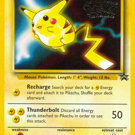 Pikachu (4) [Wizards of the Coast: Black Star Promos]