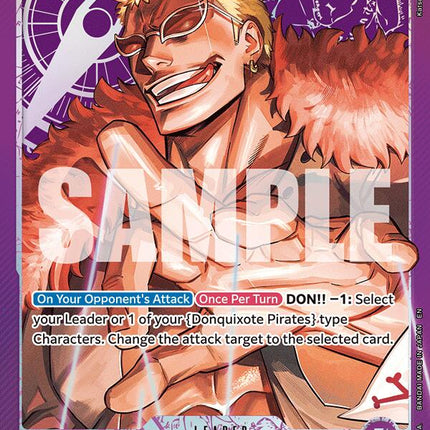Donquixhote Doflamingo (Alternate Art) [The Azure Sea's Seven]