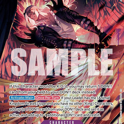 King (Alternate Art) [The Azure Sea's Seven]