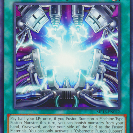 Cybernetic Fusion Support [MP16-EN042] Common