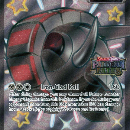 Iron Treads ex (073) (Paldean Fates Stamped) [Scarlet & Violet: Paldean Fates]