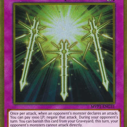 Spiritual Swords of Revealing Light [MVP1-ENG31] Gold Rare
