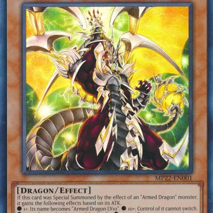 Armed Dragon Thunder LV10 [MP22-EN001] Ultra Rare