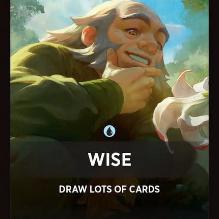 Wise Theme Card [Avatar: The Last Airbender Tokens]
