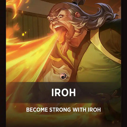 Iroh Theme Card [Avatar: The Last Airbender Tokens]