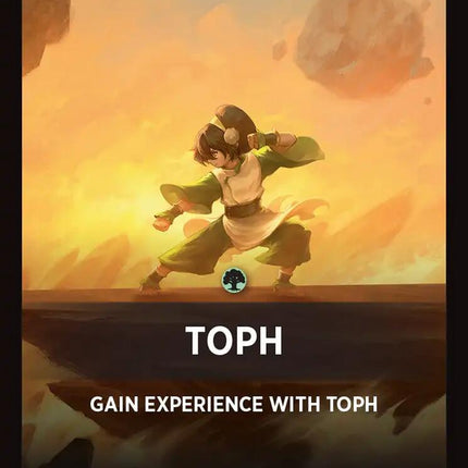 Toph Theme Card [Avatar: The Last Airbender Tokens]