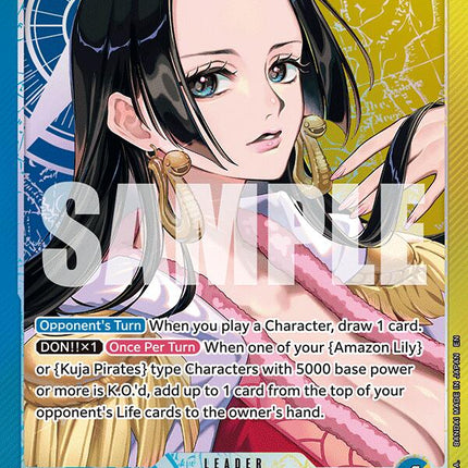 Boa Hancock (OP14-041) (Alternate Art) [The Azure Sea's Seven]