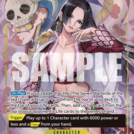Boa Hancock (OP14-112) (Alternate Art) [The Azure Sea's Seven]
