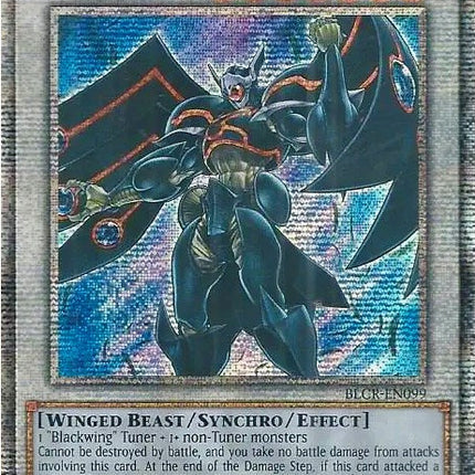 Blackwing Armor Master [BLCR-EN099] Starlight Rare