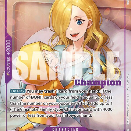 Vinsmoke Sora (CS 25-26 Winner Card Set 2) [One Piece Promotion Cards]