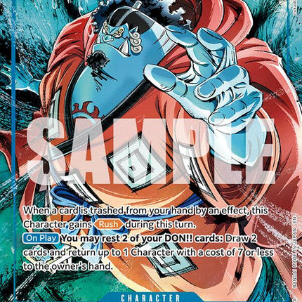 Jinbe (OP14-049) (Alternate Art) [The Azure Sea's Seven]