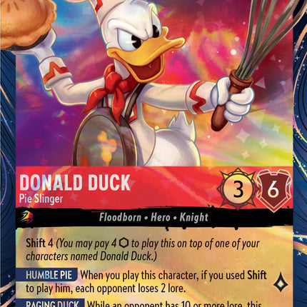 Donald Duck - Pie Slinger (2) [Promo Cards]
