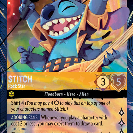 Stitch - Rock Star (3) [Promo Cards]