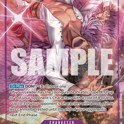 Donquixhote Doflamingo (OP14-069) (Alternate Art) [The Azure Sea's Seven]