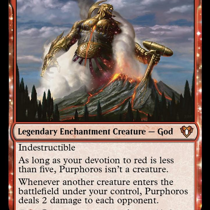 Purphoros, God of the Forge [Commander Masters]