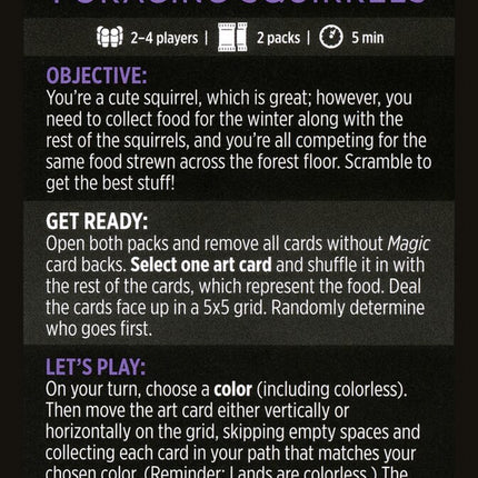 Foraging Squirrels (Magic Minigame) [Modern Horizons 2 Minigame]